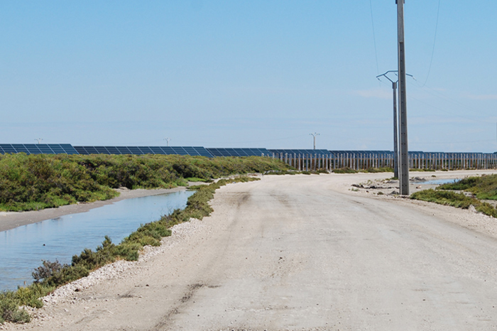 Parc photovoltaïque - Salins de Giraud